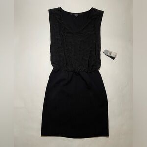 Guess designer beaded black dress size 4